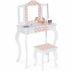 IDMarket Coiffeuse enfant avec tiroirs*Enfant Meubles Enfant|Chambre Complète Adulte