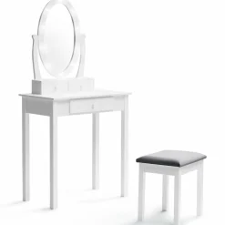 IDMarket Coiffeuse miroir led* Meubles Hauts|Collection Design