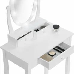 IDMarket Coiffeuse miroir led* Meubles Hauts|Collection Design