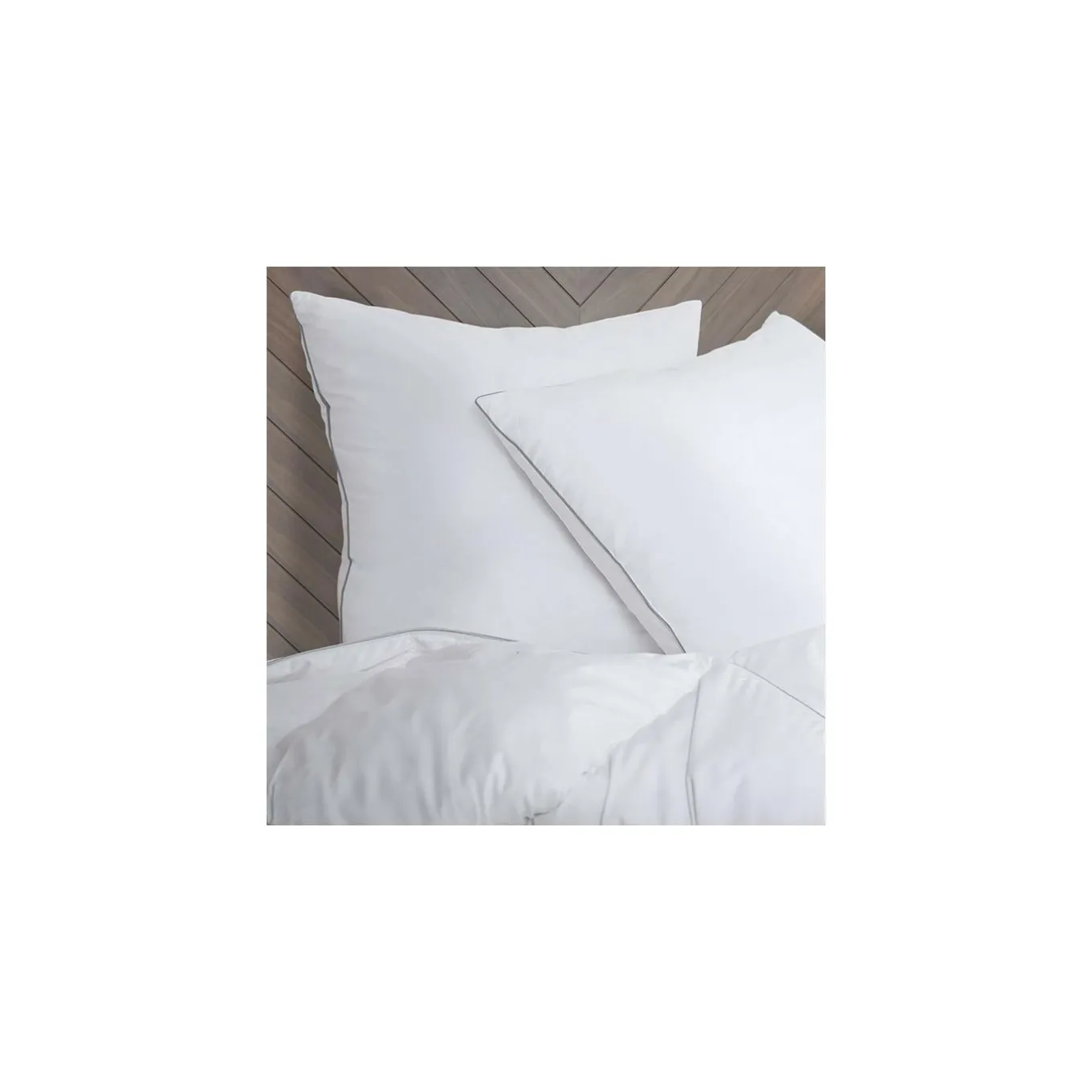 IDMarket Couette 240x260 + 2 oreillers en plume d'oie* Couettes Et Oreillers|Chambre Complète Adulte