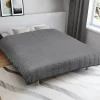 IDMarket Couverture lestée 7kg 150x200 cm gris clair et gris foncé* Couettes Et Oreillers|Chambre Complète Adulte