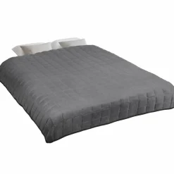 IDMarket Couverture lestée 7kg 150x200 cm gris clair et gris foncé* Couettes Et Oreillers|Chambre Complète Adulte