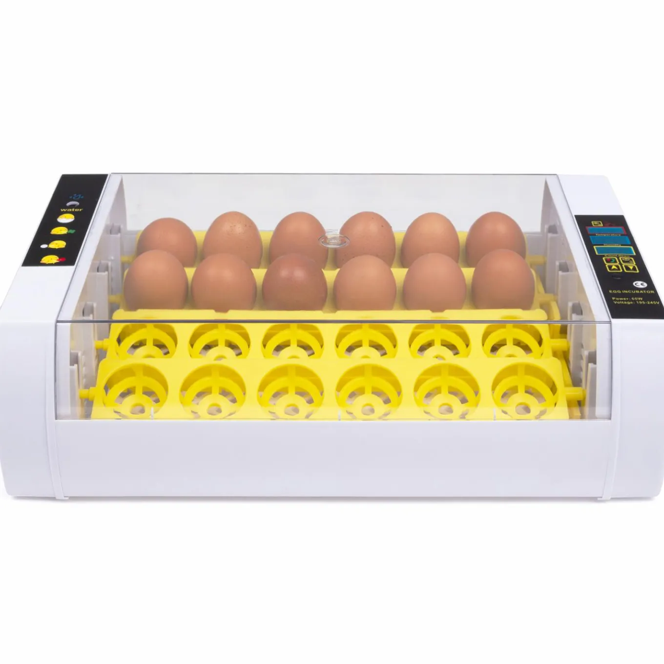 IDMarket Couveuse incubateur 24 œufs* Accessoires Animaux|Accessoires Poulailler