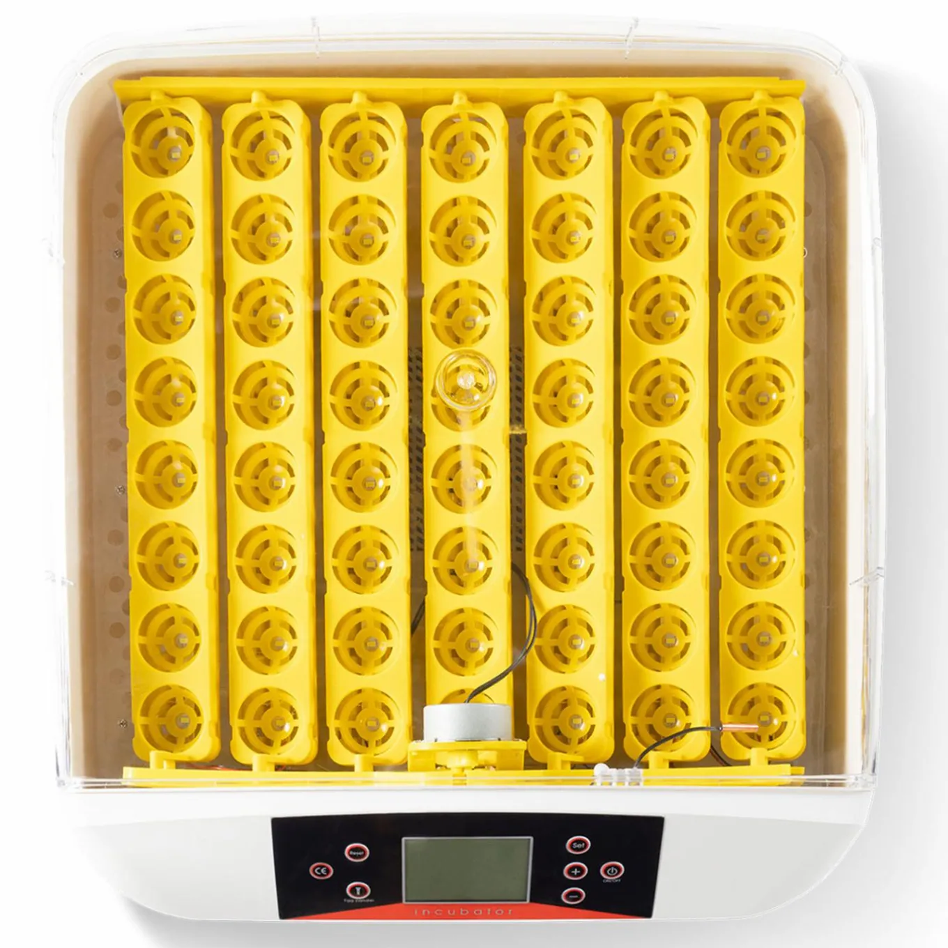 IDMarket Couveuse professionnelle automatique 56 œufs avec incubateur* Accessoires Animaux|Accessoires Poulailler