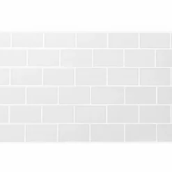 IDMarket Crédence adhésive murale effet carrelage blanc* Produits D’Aménagement Intérieur|Décoration Et Accessoires