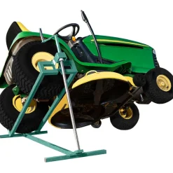 IDMarket Cric lève tracteur tondeuse 400 kg* Entretien Du Jardin Et Accessoires