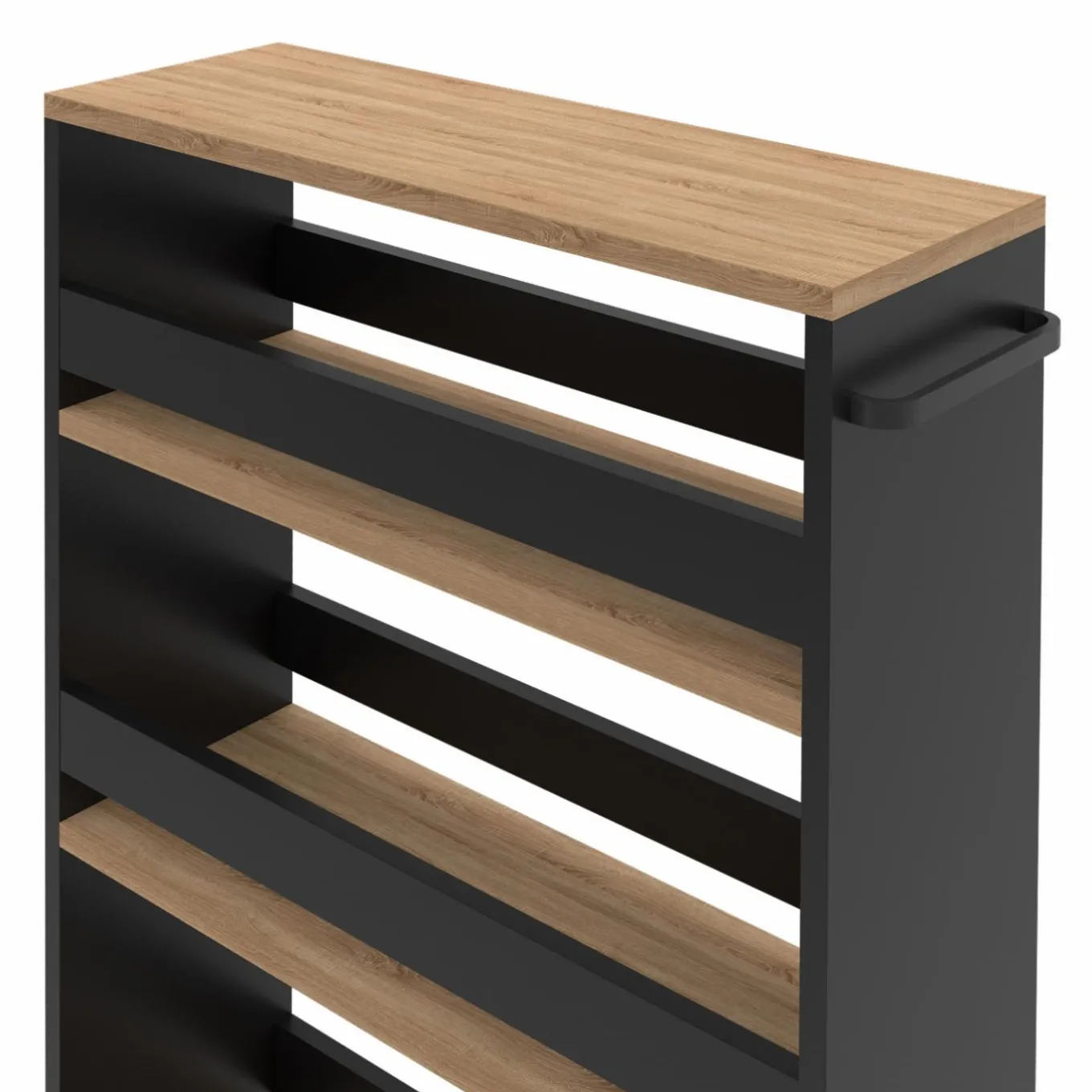 IDMarket Desserte de cuisine avec chariot de rangement à étages* Dessertes Et Éléments De Cuisine