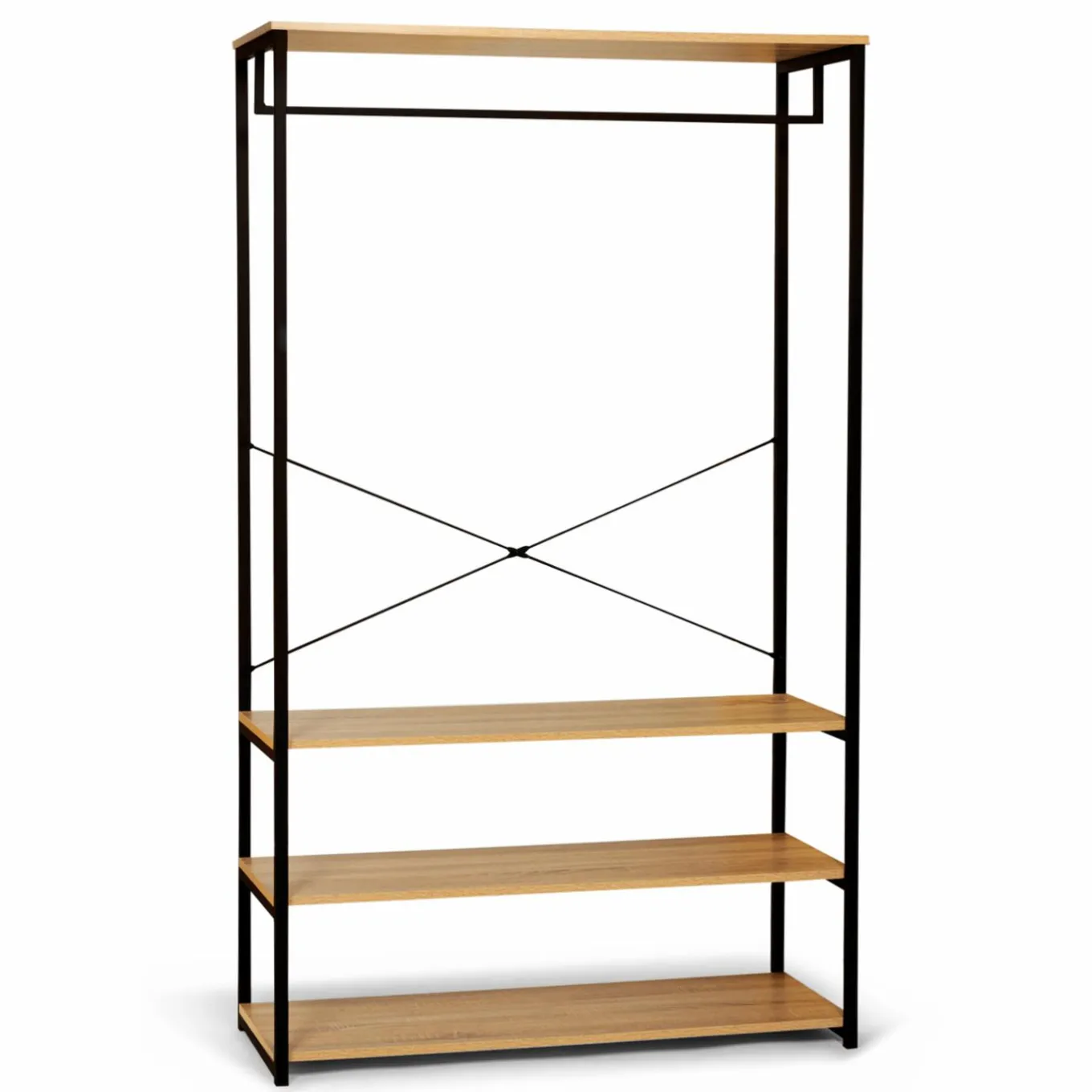 IDMarket Dressing industriel 100 cm* Meubles Hauts|Meubles En Bois