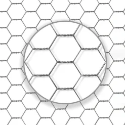 IDMarket Enclos poulailler acier galvanisé 12m² 3x4 m* Volières Et Enclos