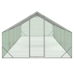 IDMarket Enclos poulailler 30m²* Volières Et Enclos|Poulaillers