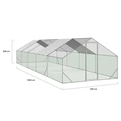 IDMarket Enclos poulailler 30m²* Volières Et Enclos|Poulaillers