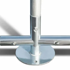 IDMarket Enclos poules 2x4m acier galvanisé* Volières Et Enclos