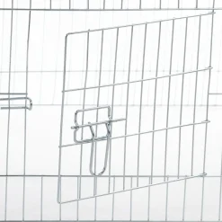 IDMarket Enclos pour lapin extérieur grillagé 1,35 m2* Volières Et Enclos