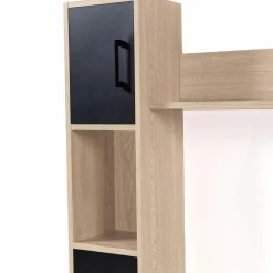 IDMarket Ensemble meuble télé avec étagères murales et placards* Meubles Bas|Meubles En Bois