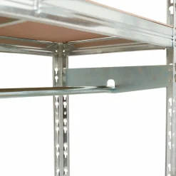 IDMarket Etagère charge lourde 8 plateaux avec vestiaire* Etagères Charges Lourdes|Meubles Bricolage Et Rayonnage