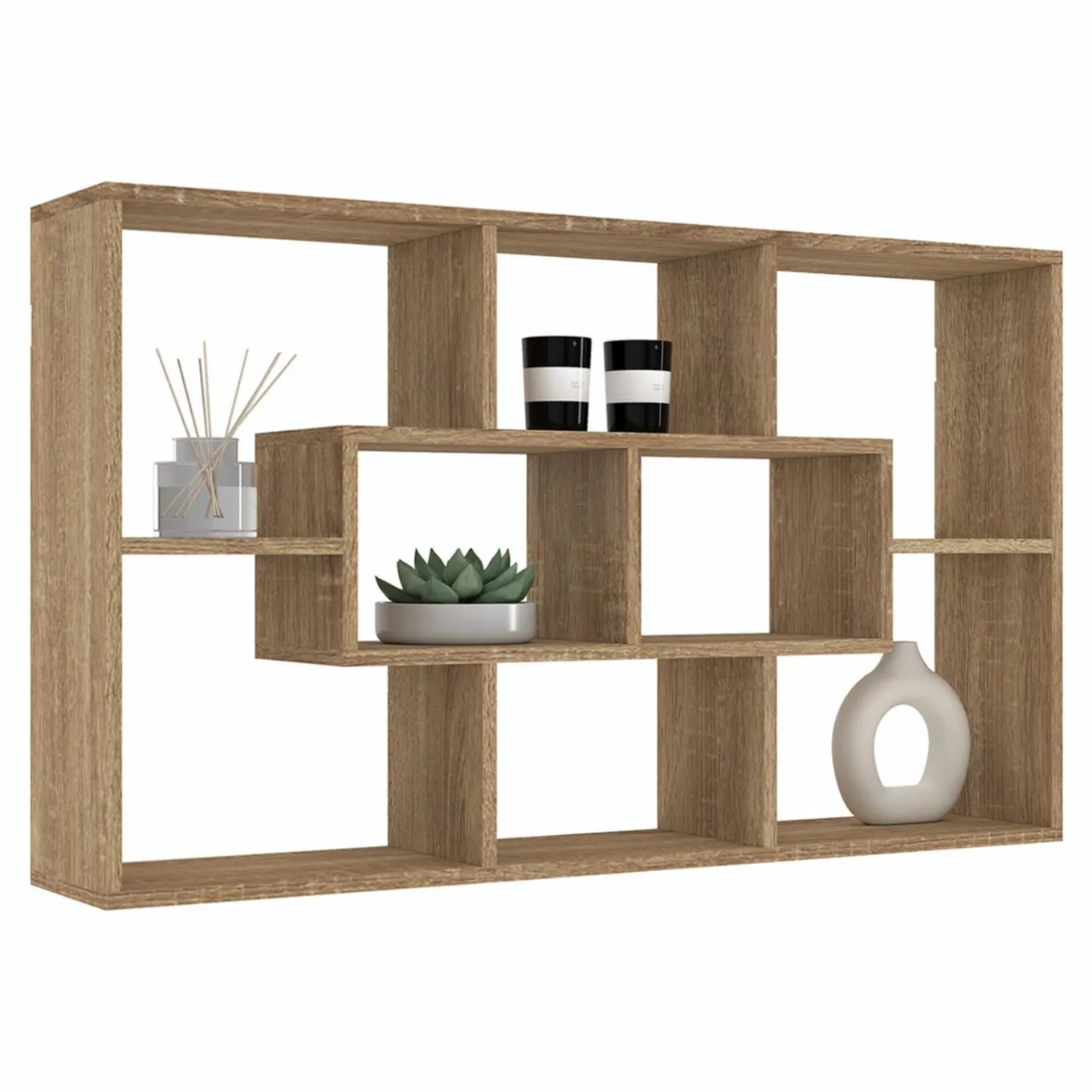 IDMarket Etagère murale effet bois* Etagères|Petits Meubles