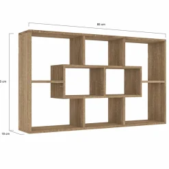 IDMarket Etagère murale effet bois* Etagères|Petits Meubles