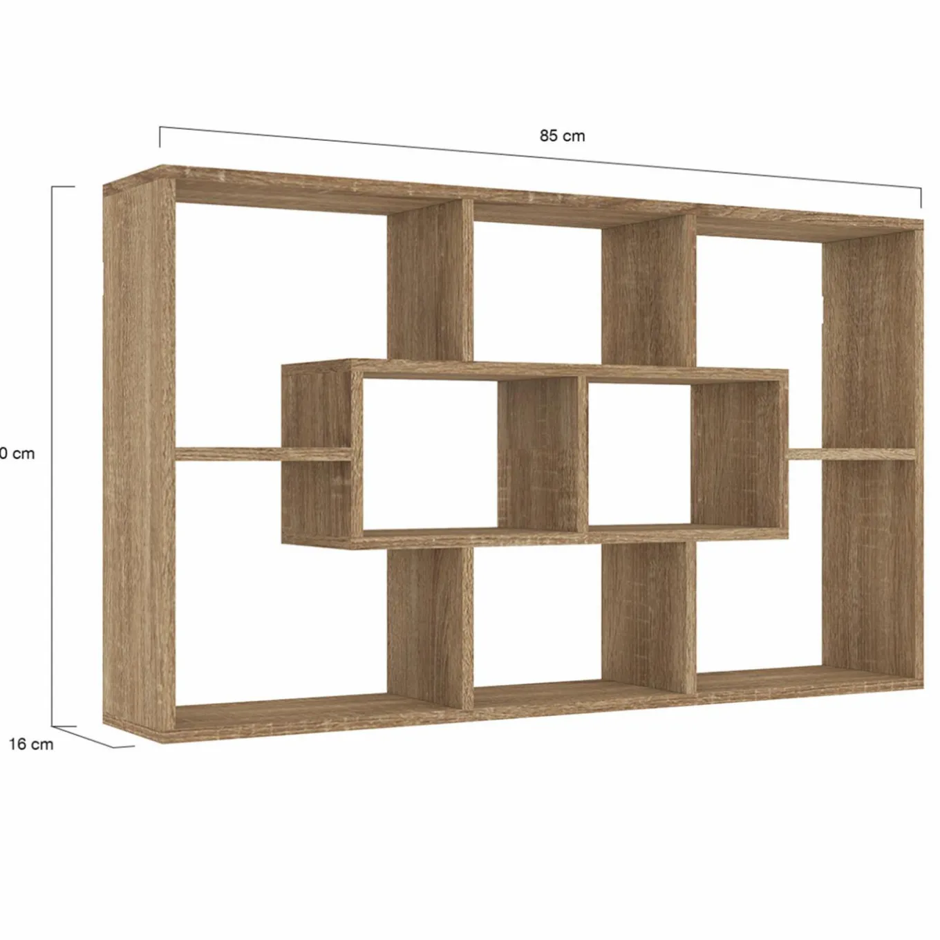IDMarket Etagère murale effet bois* Etagères|Petits Meubles