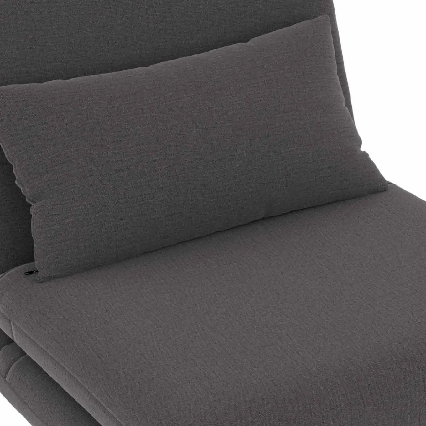 IDMarket Fauteuil convertible en lit 1 place gris anthracite* Collection Scandinave|Fauteuils