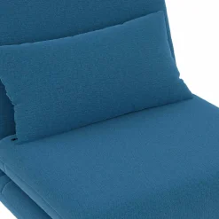 IDMarket Fauteuil convertible en lit 1 place bleu canard* Salon Complet|Fauteuils
