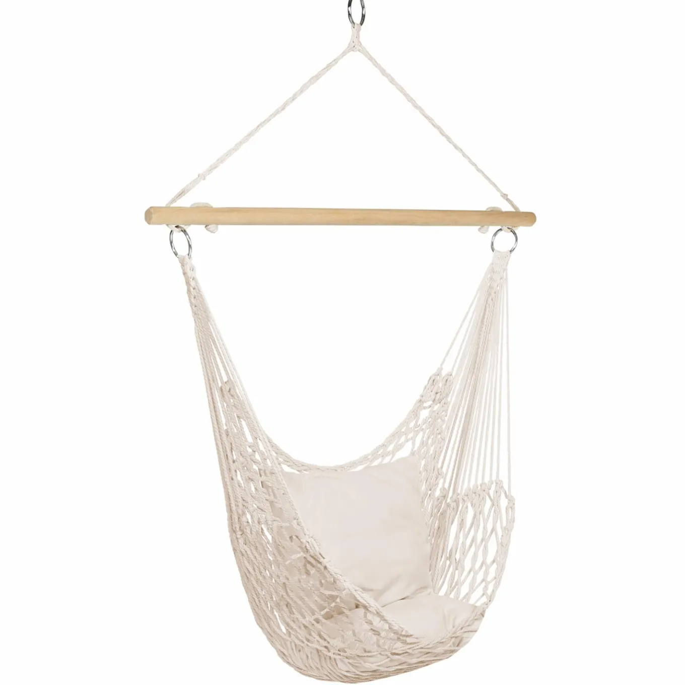 IDMarket Fauteuil suspendu macramé* Fauteuils De Jardin|Hamacs