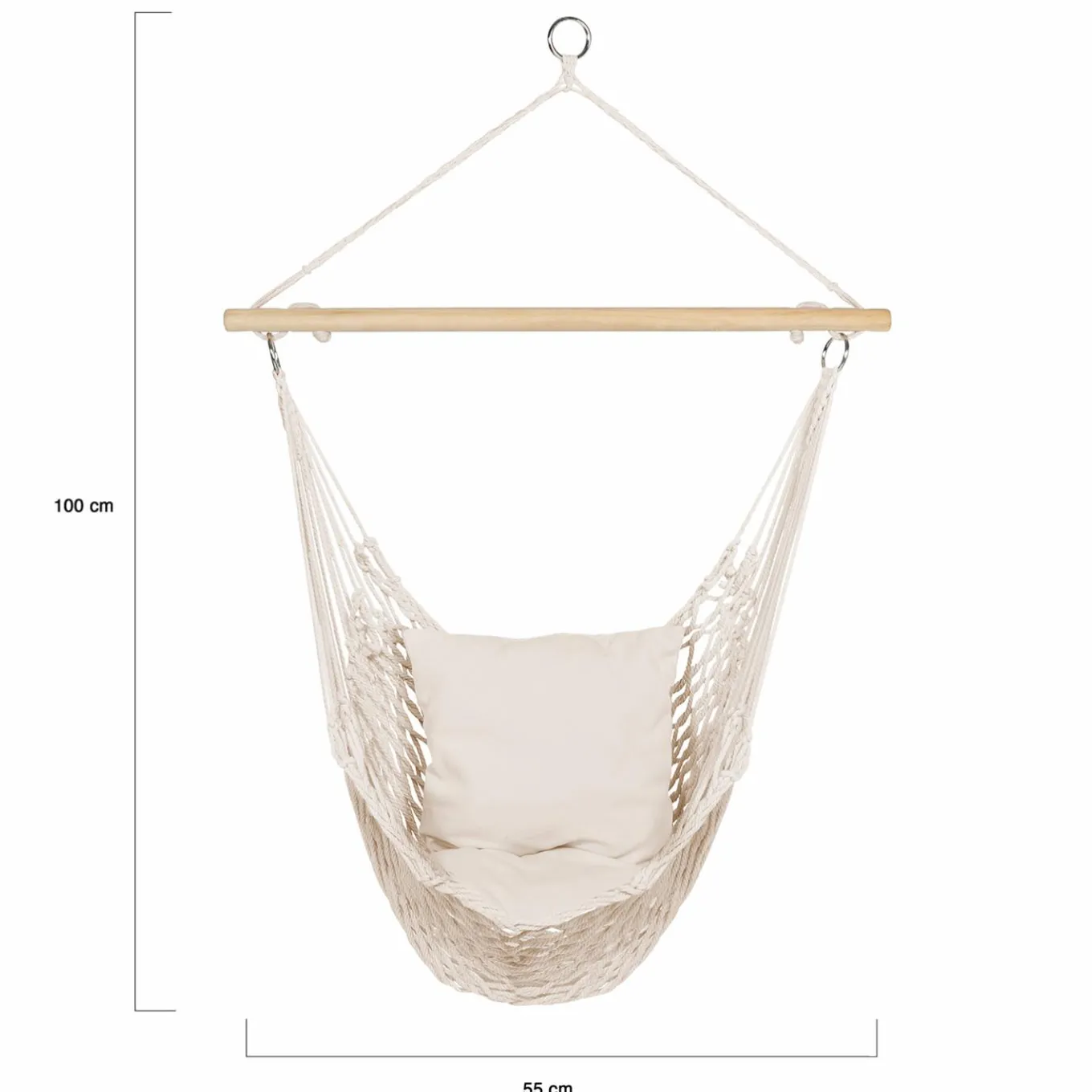 IDMarket Fauteuil suspendu macramé* Fauteuils De Jardin|Hamacs