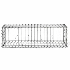 IDMarket Gabions pour pierre (jardin) 100 x 30 x 30 cm : lot de 2* Bordures De Jardin