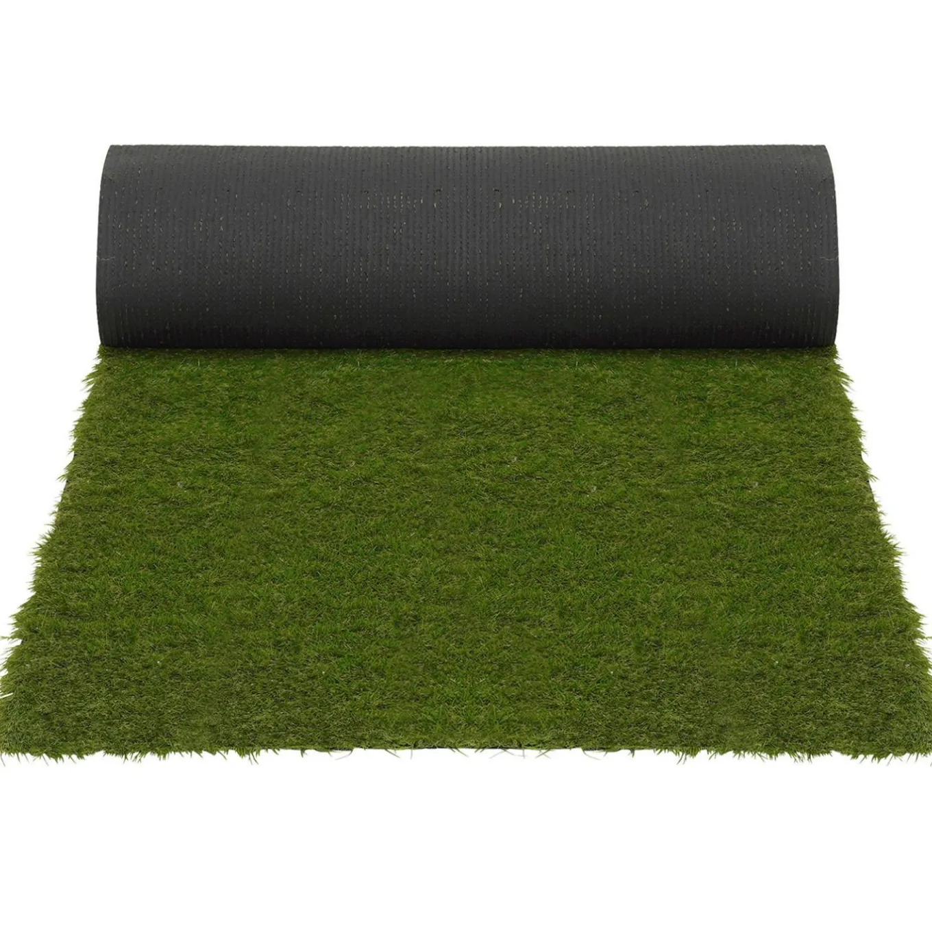 IDMarket Gazon synthétique 40 mm d'épaisseur 1x10 M pour jardin / balcon* Entretien Du Jardin Et Accessoires|Revêtement Sol Extérieur