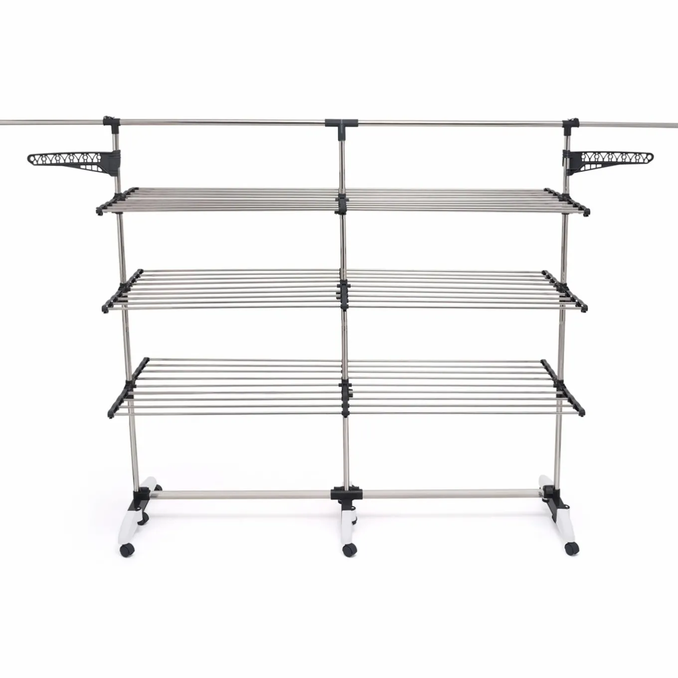 IDMarket Grand étendoir à linge 50m* Séchoirs À Linge