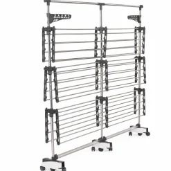 IDMarket Grand étendoir à linge 50m* Séchoirs À Linge