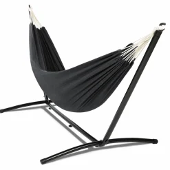 IDMarket Hamac gris anthracite avec support métal* Hamacs