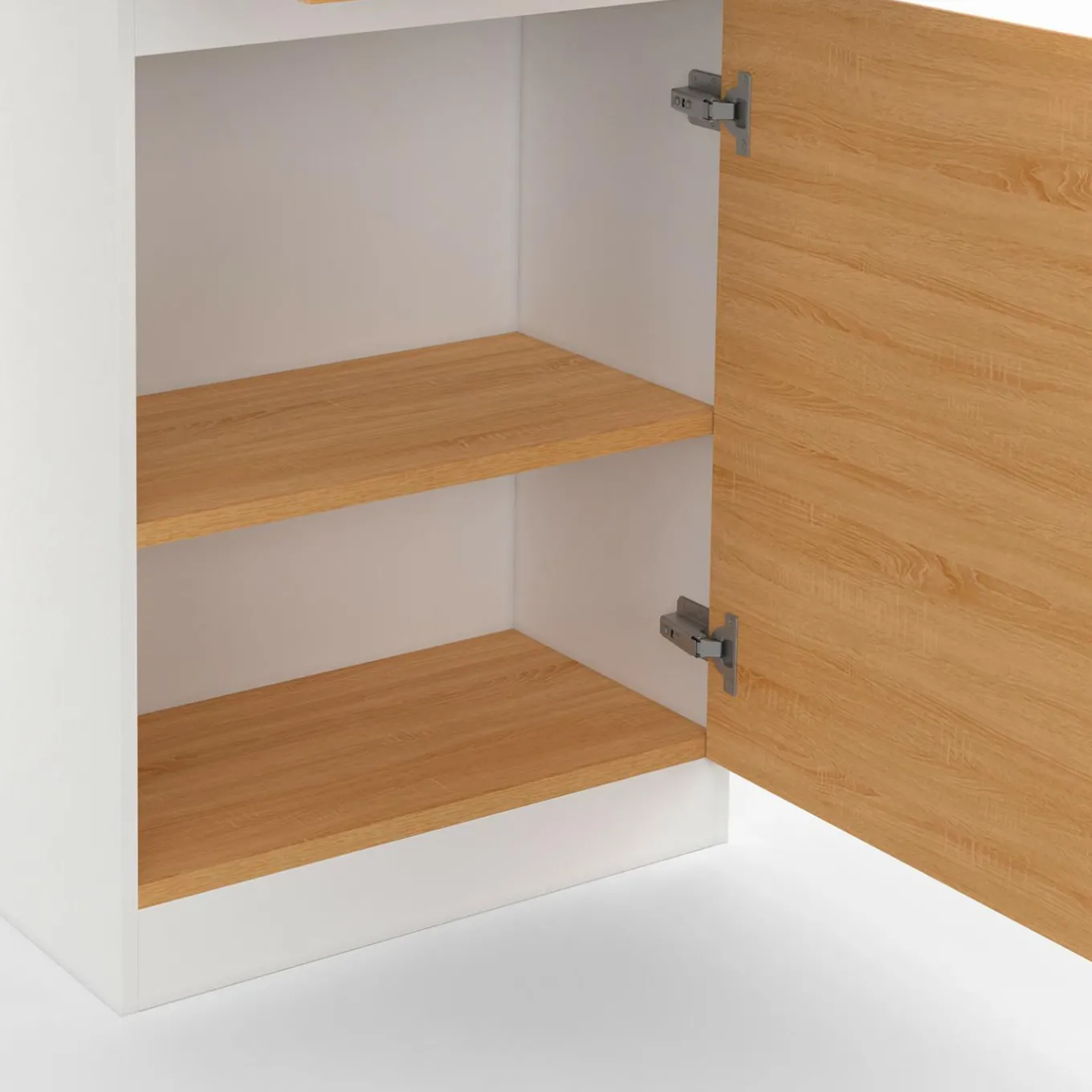 IDMarket Ilot central range bouteilles 4 personnes* Ilot Central