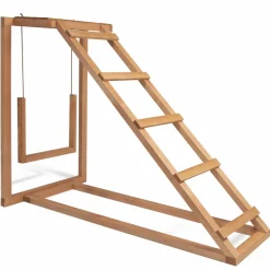 IDMarket Jeux pour poules avec perchoir et balançoire* Accessoires Animaux|Accessoires Poulailler