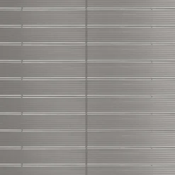 IDMarket Kit de lamelles d'occultation pour grillage rigide gris clair 60 m* Lamelles Occultantes