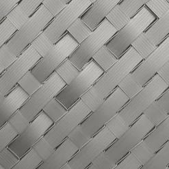 IDMarket Kit de lamelles d'occultation pour grillage rigide gris clair 60 m* Lamelles Occultantes