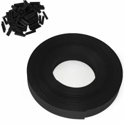 IDMarket Kit de lamelles d’occultation pour grillage rigide noires* Lamelles Occultantes|Panneaux Occultants