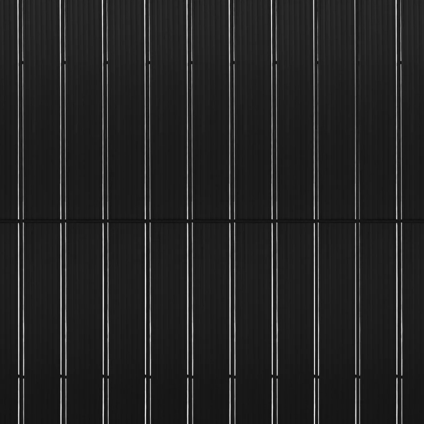 IDMarket Kit de lamelles d’occultation pour grillage rigide noires* Lamelles Occultantes|Panneaux Occultants