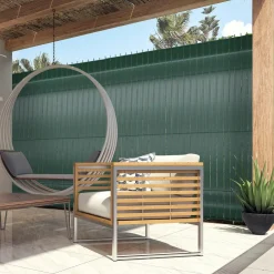 IDMarket Kit de lamelles d’occultation pour grillage rigide vertes* Lamelles Occultantes|Panneaux Occultants