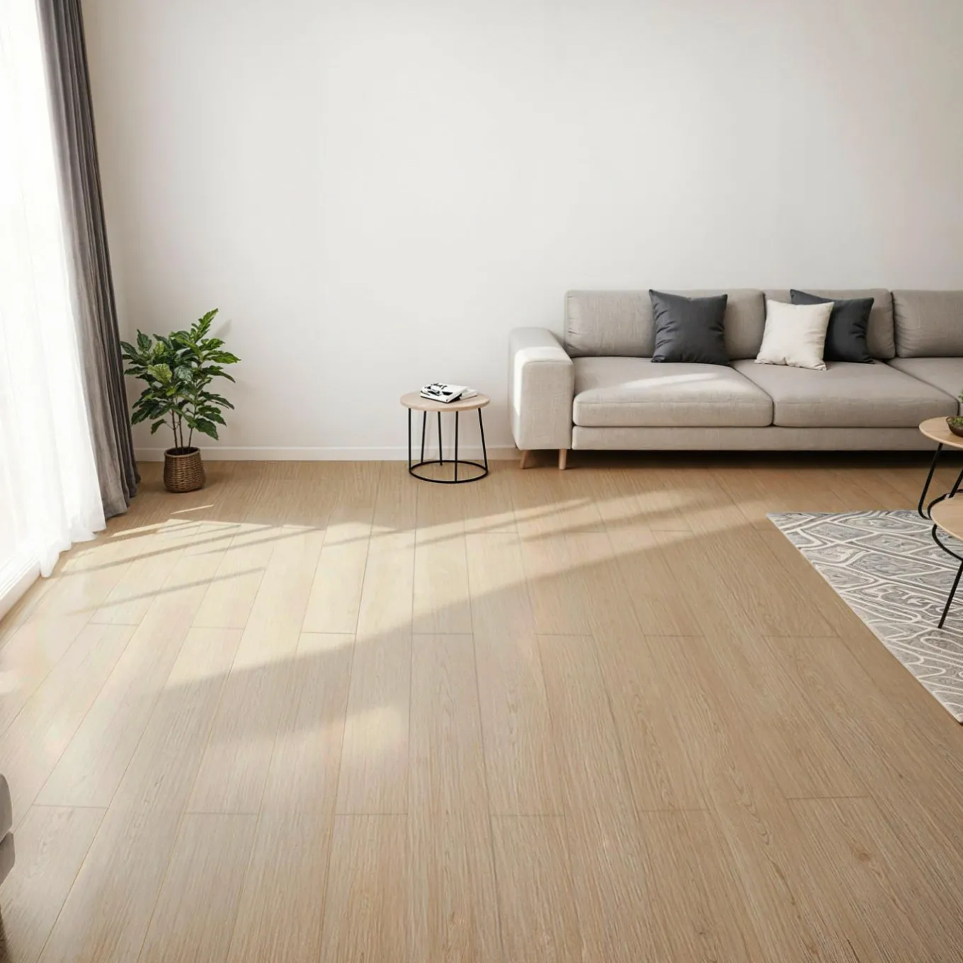 IDMarket Lames PVC adhésives bois chêne clair* Produits D’Aménagement Intérieur|Décoration Et Accessoires