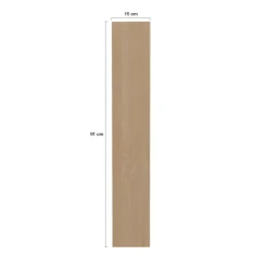 IDMarket Lames PVC adhésives bois chêne clair* Produits D’Aménagement Intérieur|Décoration Et Accessoires