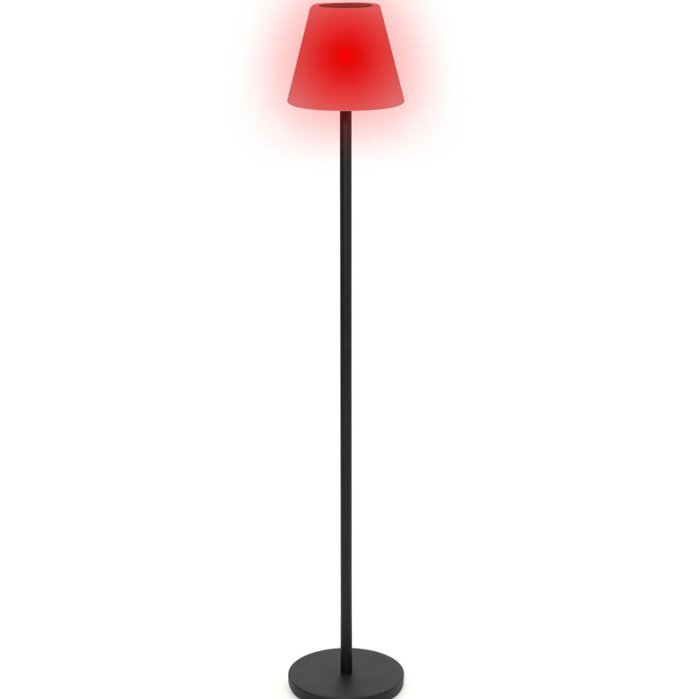 IDMarket Lampadaire solaire extérieur LED multicolore* Luminaires|Eclairages D'Ambiance