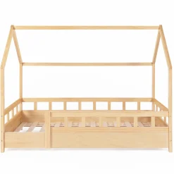 IDMarket Lit cabane enfant en bois 80 x 160 cm*Enfant Meubles En Bois|Collection Scandinave