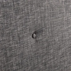 IDMarket Lit coffre scandinave gris 2 places* Collection Scandinave|Chambre Complète Adulte