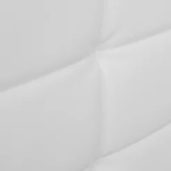 IDMarket Lit double blanc 140x190 cm avec sommier* Collection Contemporaine|Chambre Complète Adulte