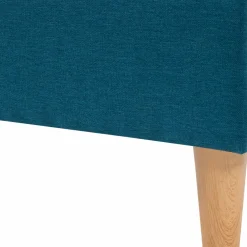 IDMarket Lit double scandinave bleu canard* Collection Scandinave|Chambre Complète Adulte