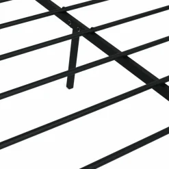 IDMarket Lit en métal 140 x 190 cm avec sommier* Collection Métal|Lits Avec Sommier