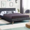IDMarket Lit style scandinave 160x200 cm gris* Collection Scandinave|Chambre Complète Adulte