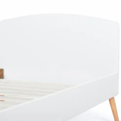 IDMarket Lit style scandinave 90x190 cm blanc* Meubles Blancs|Collection Scandinave