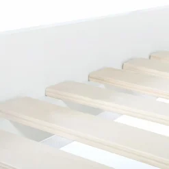 IDMarket Lit style scandinave 90x190 cm blanc* Meubles Blancs|Collection Scandinave