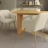 IDMarket Lot chaises et fauteuils de table avec pied effet bois* Collection Contemporaine|Chaises